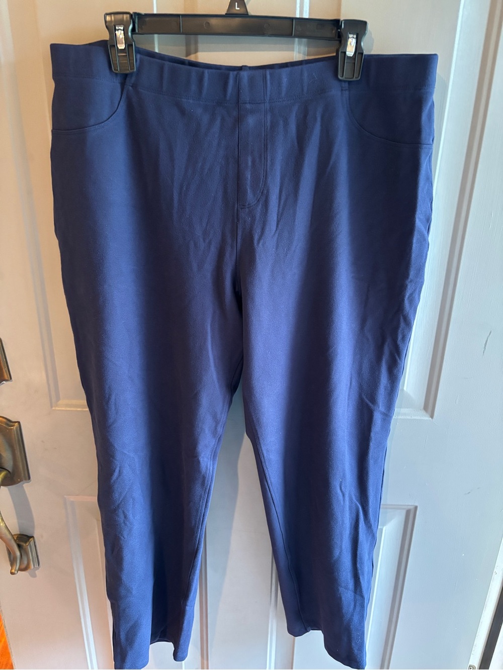 Karen Scott Sport Stretch pants  - Navy size XL